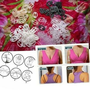 40pcs Breast Enhancer and Shaper Bra strap clip.